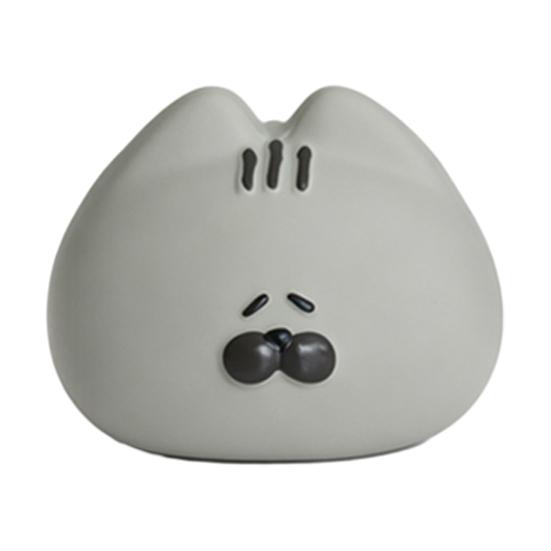 

Cute Animal Dog Ball Squeaky Bear Cat Head Ball Dog Chew Toy Teeth Cleaning Toy for Puppies Teething Small Medium Dogs Interactive Fetch Game