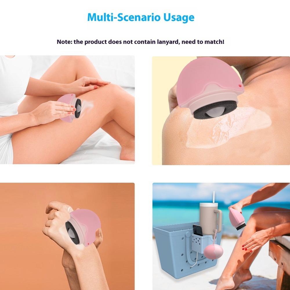 Stitching Color Isolation Lotion Cream Bottles Refillable Sunscreen Lotion Applicator  Camping Tool