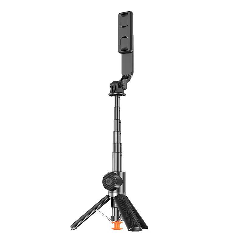 Touch-Open Mini Selfie Stick & Tripod: Portable Travel Essential