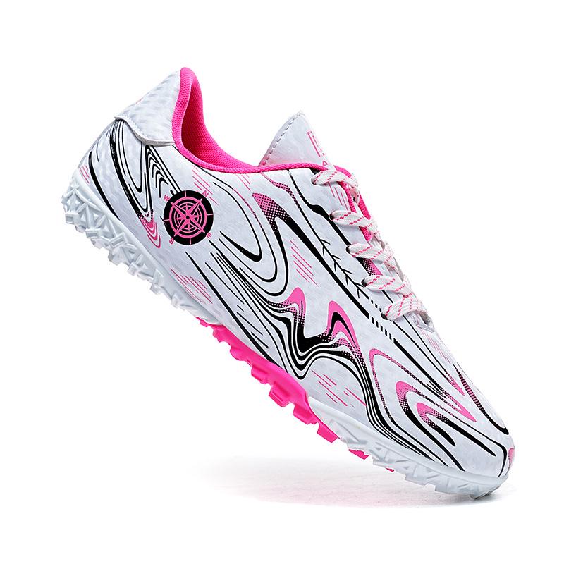 Plus Size Kids' Long Spike Soccer Shoes for Men - Outdoor Turf Training & Competition Footwear for Students