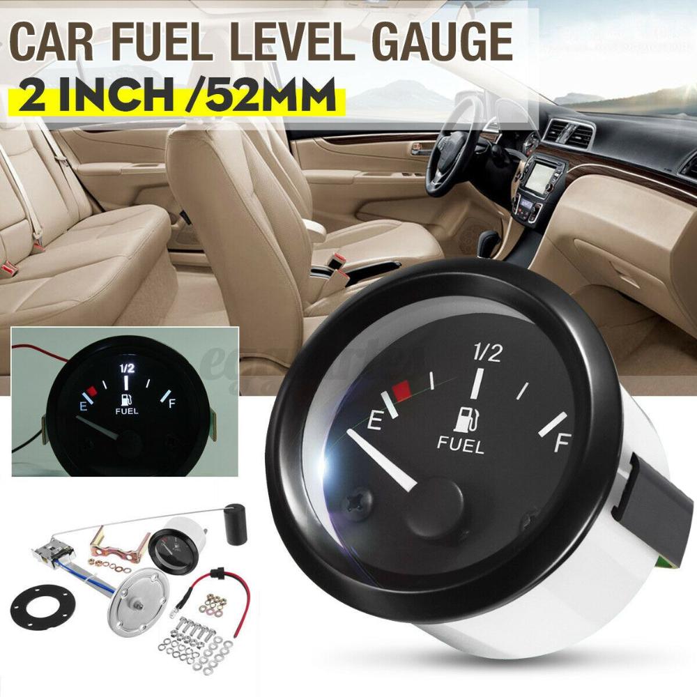 Universal Kit Pointer with Fuel Sensor Fuel Gauge Fuel Level Gauge Car