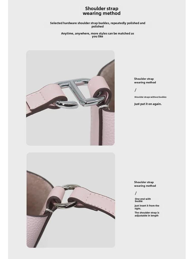 2024 Women's Summer Bucket Shoulder Bag - Large Capacity Crossbody Handbag