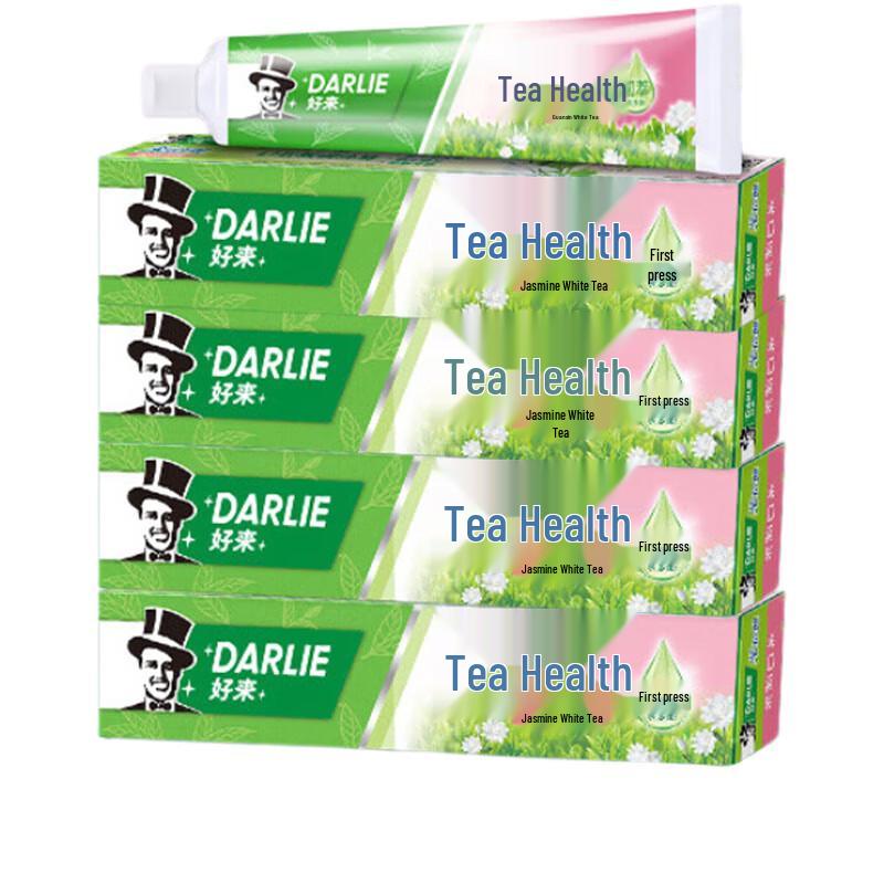 

Darlie Tea & Jasmine White Tea Toothpaste 140g x 4-Pack