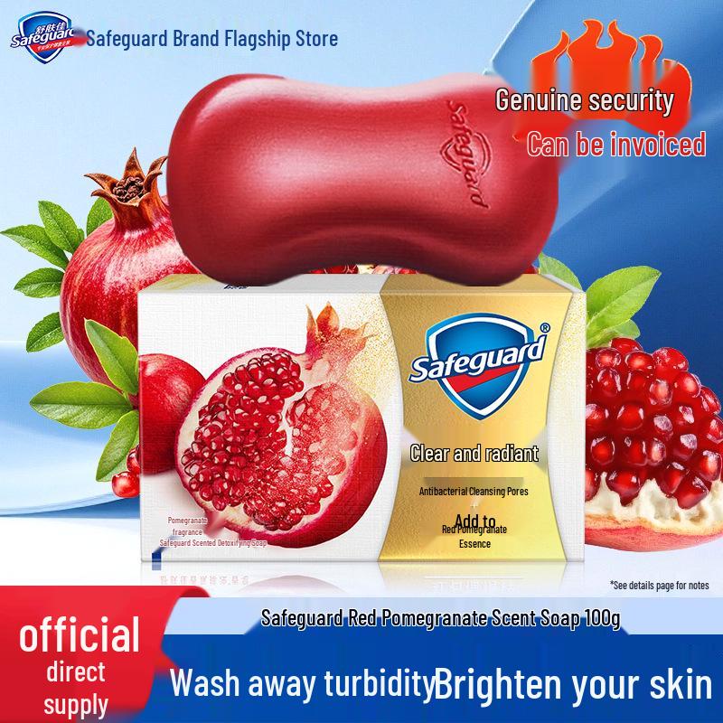 3-Pack Safeguard Camellia Purifying Soap 100g - Hand & Body Wash