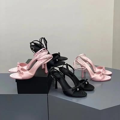 Fashion New Sexy Women Sandals Fashion Thin High Heels Open Toe Zipper Dancing Shoes Summer Ballroom Dance Shoes Women Zapatos Mujer