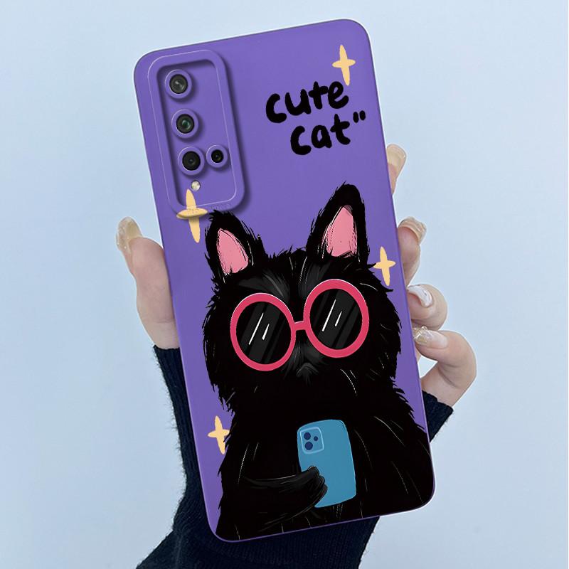 Case For Huawei Nova 5T Honor 20 Pro 10i 20i Phone Case Nova5T YAL-L21 Cartoon Bumper Matte Protective Soft Silicone Back Cover