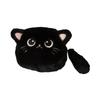 Cat Shaped Coin Purse Plush Coin Pouch Cute Wallet with Zipper Small Change Purse for Women Portable Cosmetic Bags