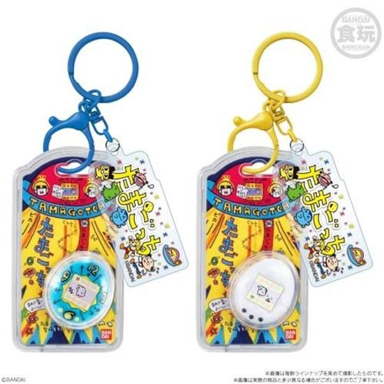 BANDAI Tamagotchi Custom Keyring 10-Piece Box (Gum Product)