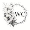 Simple Creative Painted Flower Home Toilet Door Decoration Wall Sticker Self-Adhesive Wall Decals