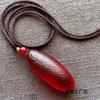 Korla Desert Meteorite Red Energy Stone Pendant