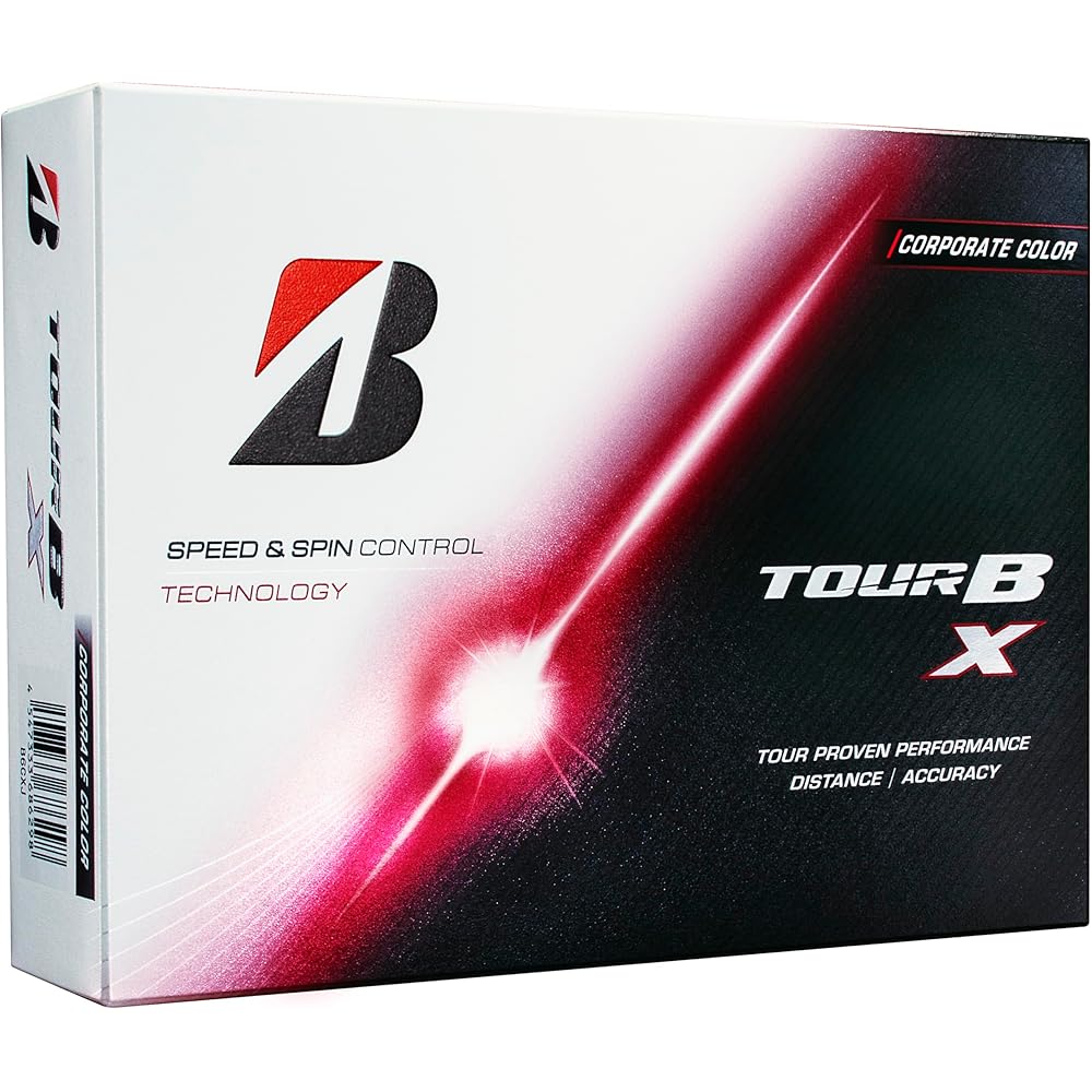 Bridgestone Tour B X Golf Balls 2026 Model 12 Pack Corporate Color B6CXJ