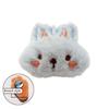 Süße Karotte Hase Plüsch Brosche 3D Cartoon Kaninchen Puppe Pin Tasche Mantel Pullover Schal Abzeichen Pins Accessorie