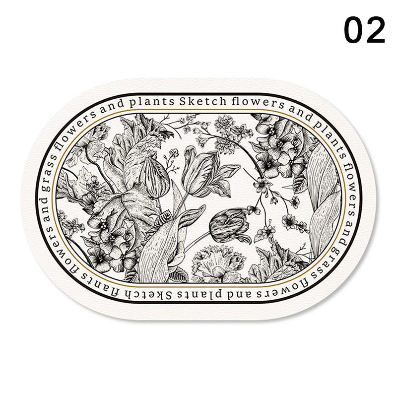 

Кожаный коврик под приборы овальный маслостойкий коврик для стола домашний обеденный кухонный стол подставка под приборы дизайн обеденный водонепроницаемый термостойкий домашний декор