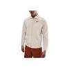 Solid Color Zipper Long Sleeve Jacket Men Jackets Beige FQ0462-104