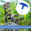 Golf Club Wrenches Tools Golf Torque Wrench Golf Head Adjustment Tool Stainless Steel Golf Club Driver Torque Tool with Handle
