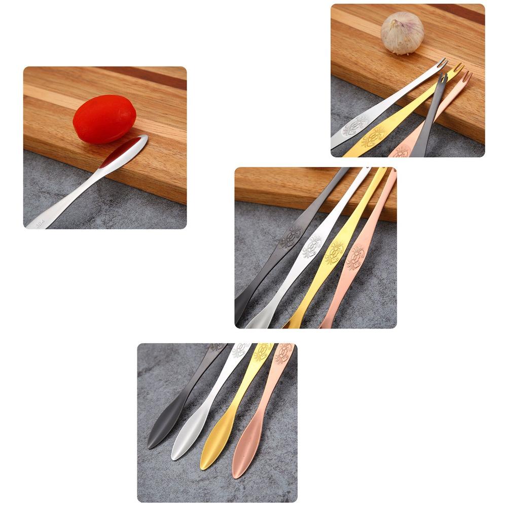 For Crab and Lobster Fruit Fork Seafood Utensils Crab Fork Lobster Spoons Crab Picking Tools