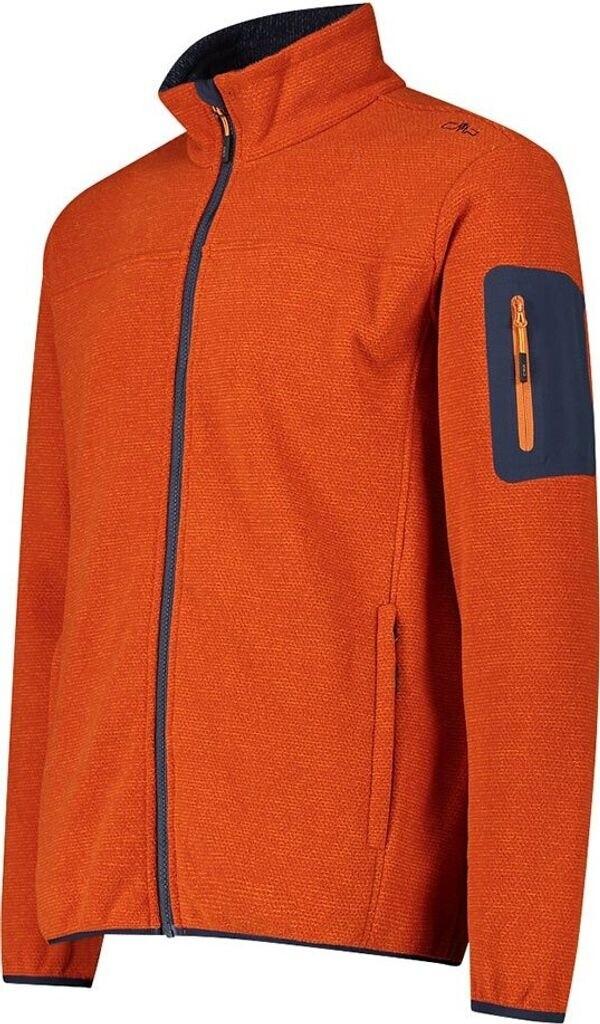Men's Jacket CMP Fleece Jacquard-Knit-Tech Jacket (38H2237) Jaffa