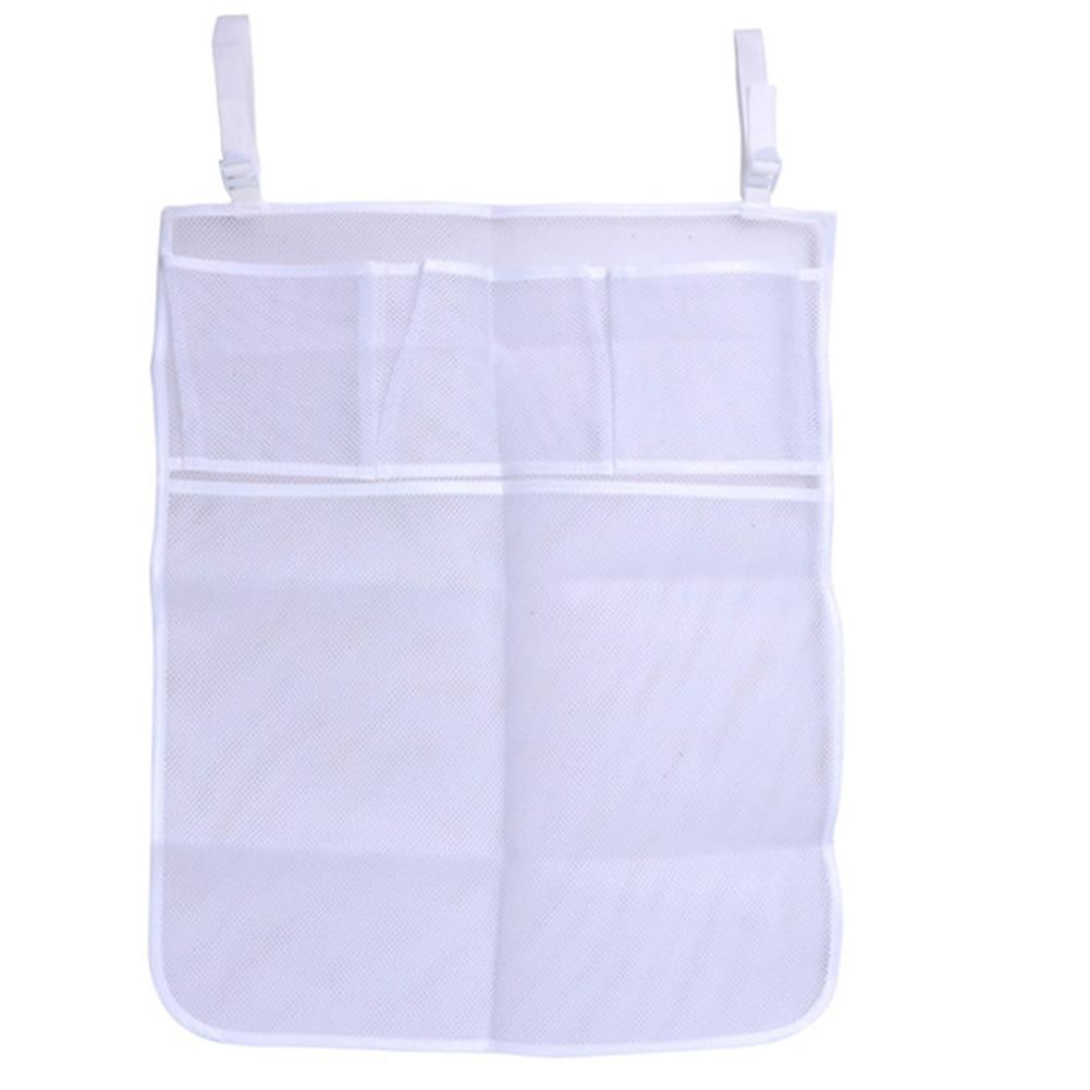 Breathable Large Capacity Mesh Crib Nappy Organizer Bedding Kids Storage Bag for Diaper