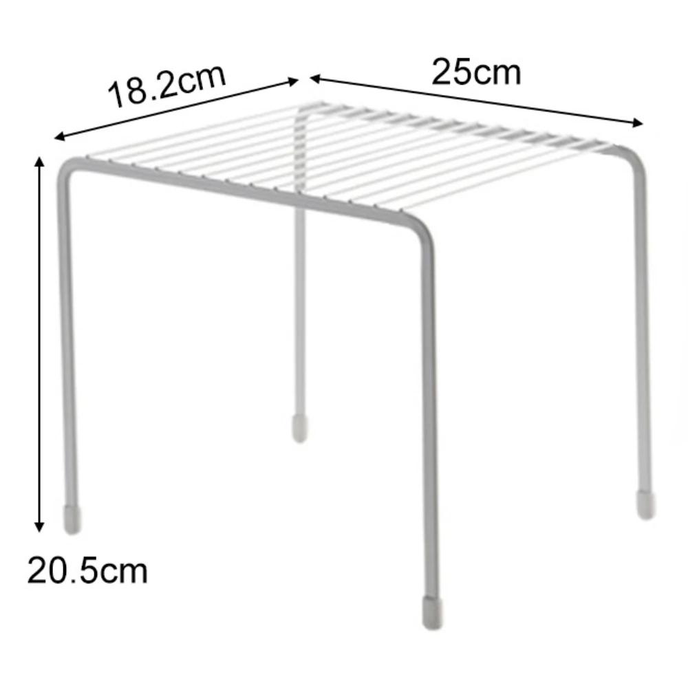 Kitchen Cabinet Organizer Shelf Iron Storage Rack Holder Bathroom Cabinet Organizer Food Pantry Organization and Storage Shelves