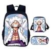 One Piece Backpack Set For Middle School Students Nylon School Bag Pencil Case And Tote Bag