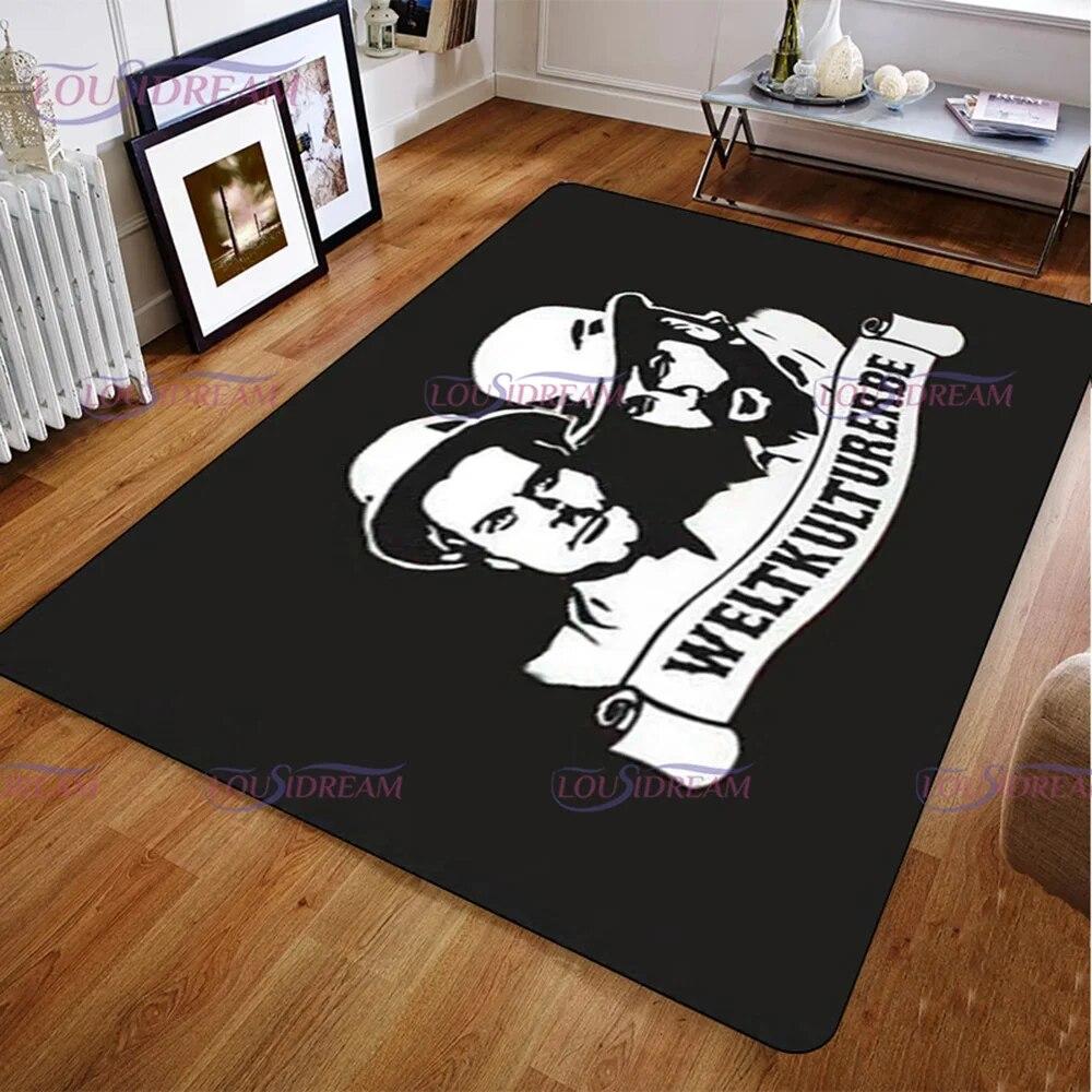 Gioco classico creativo Tappeti Bud Spencer e Terence Hill Tappeto per soggiorno Camera da letto Tappetino decorativo antiscivolo per la casa 40cm x 60cm