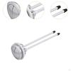 48mm Toilet Tank Flush Button Double Push Wear Resistant Multiuse Water