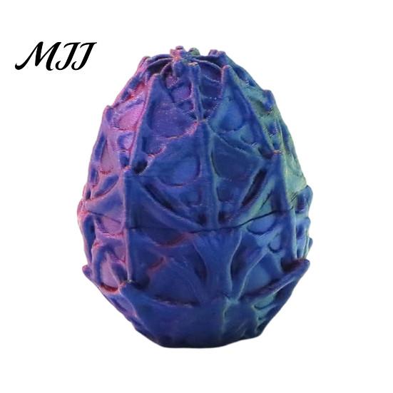 Realistic PLA Sculpture 3D Printed Spider Egg/Spider Statue, Fantasy Creature Model Collectible Trendy Figures Ornament, Lightweight Unique for