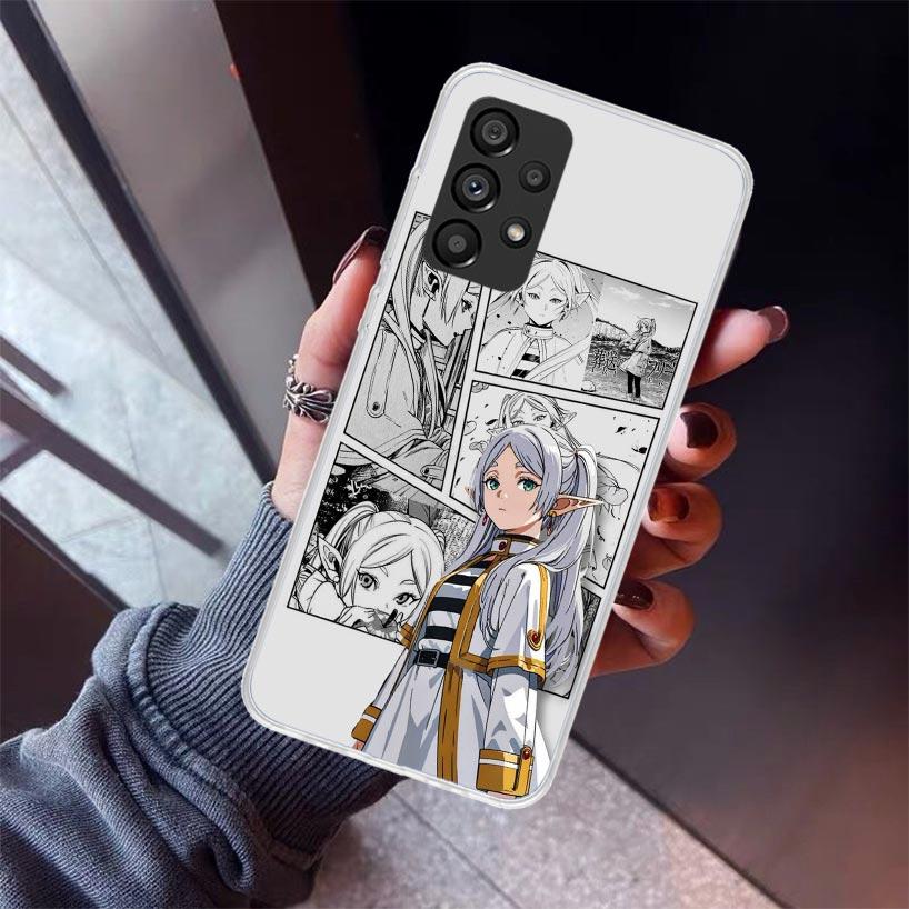 Frieren Beyond Journeys End Phone Case For Samsung Galaxy A52 A51 A50S A32 A22 A12 A02S A72 A71 A31 A70 A30S Note 20 Ultra 10 Pl