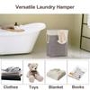 1/2pc Large Capacity Laundry Basket, Dirty Clothes Storage Basket, Fabric Basket Storage Bucket, For Home Bedroom Bathroom Room