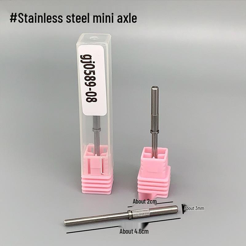 

Розовая мини-машинка для шлифовки маникюра: Улучшено для удаления кутикулы, гель-лака и матирования натуральных ногтей.