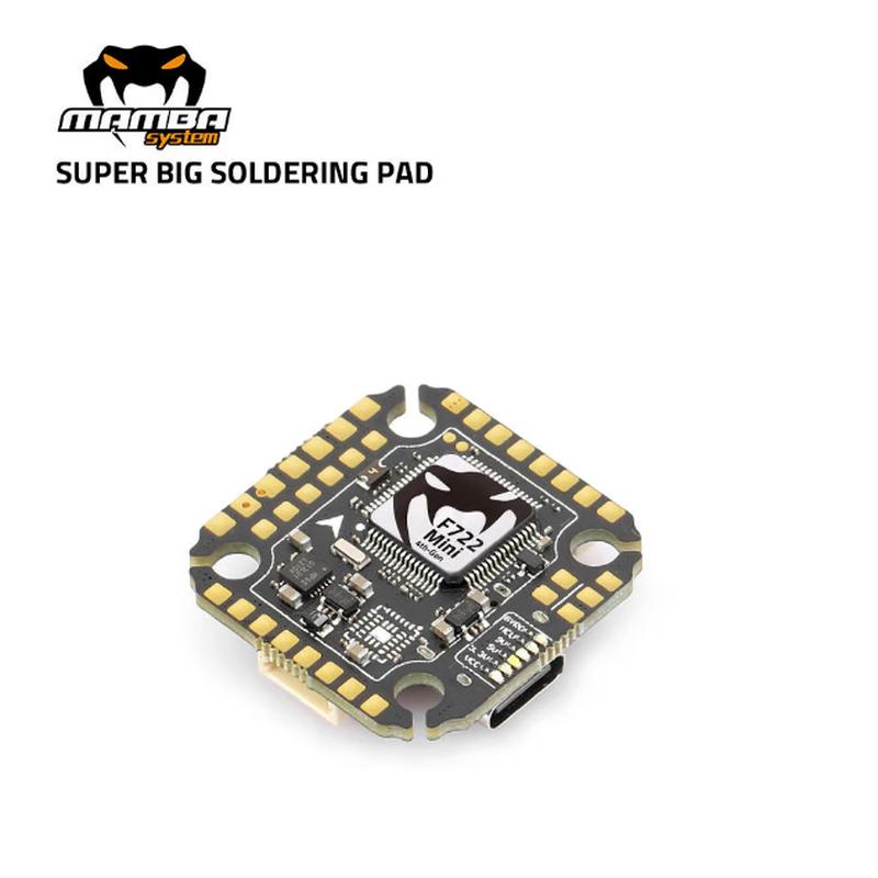 

STARMACH MANBA MK4 F722 MINI FPV Flight Controller (CN version)