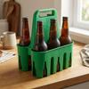 6 Pack Capacity Portable Beer Holder Cup Organizer Drink Holder Beer Bottle Carrier  Picnics