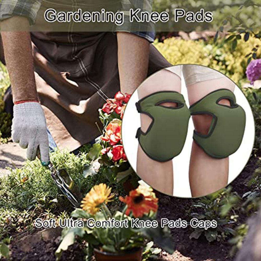 Durable Outdoor Gardening Knee Pads with Adjustable Straps