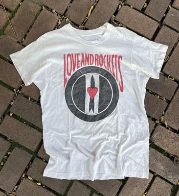 Love And Rockets Band Gift For Fan White S-2345XL T-shirt