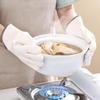 1Pc Anti-Scald Thickened Silicone Gloves Heat Resistant Microwave Oven Baking Gloves Bbq Gloves Anti-Slip Heat Insulation Mitts
