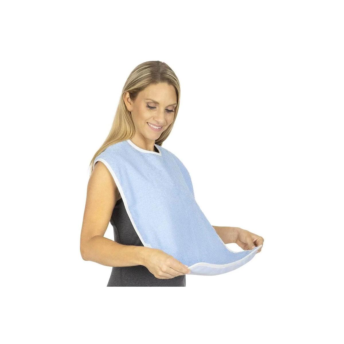 

Polyurethane Patient Meal Bib with Velcro 1 PIECES