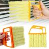 1Pc Window Cleaning Brush Microfiber Air Conditioner Cleaning Duster Cleaner Wash Venetian Blind Blade Cleaning Cloth Kitchen Tool
