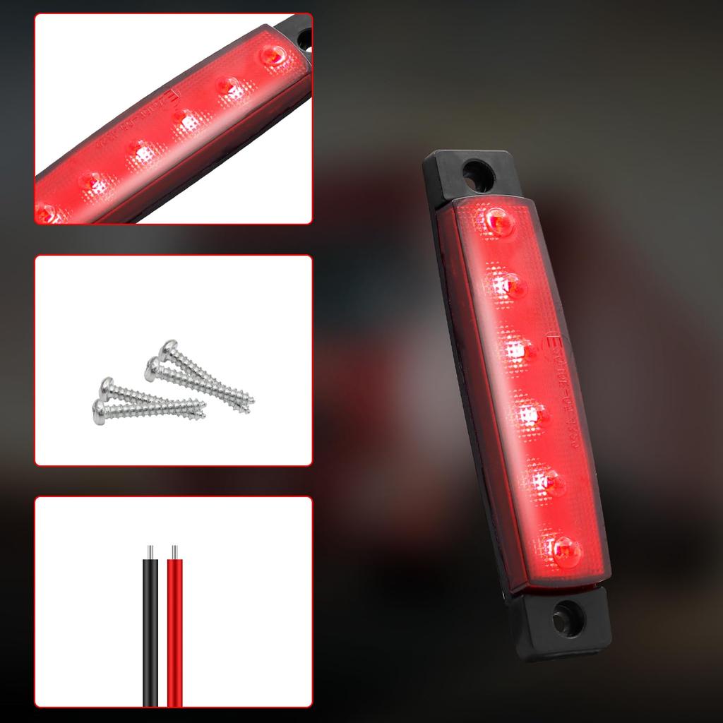 Ygmylandbb LED Truck Side Marker Lamp, Car Width Light, Shoulder Light, Rear Side Light,