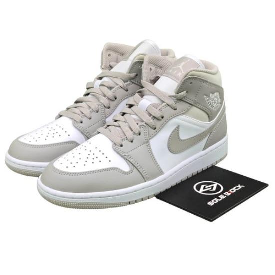 

Кроссовки Air Jordan 1 Mid College Серые 554724-082 EU 42.5 серый/костяной