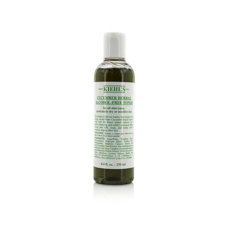 Kiehl's Cucumber Herbal Alcohol-Free Toner for Dry/Sensitive Skin 250ml