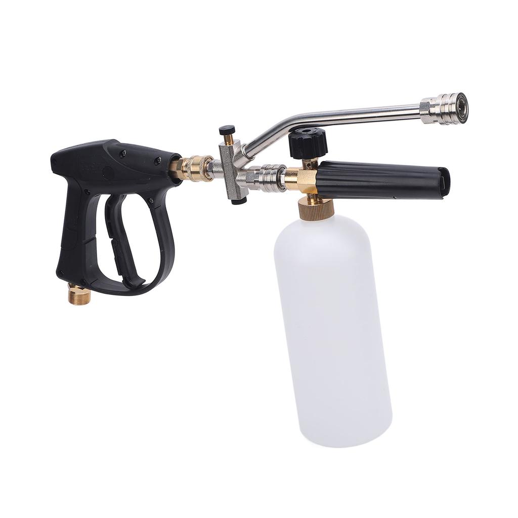 Foam Sprayer 4000 PSI 1L Capacity With 2 Connector Interface 1 4 Inch Nozzle Pressure Washer Foam Cannon Kit for
