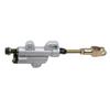 Motorcycle Rear Hydraulic Clutch Master Cylinder Brake Pump Silver  1PcUniversal