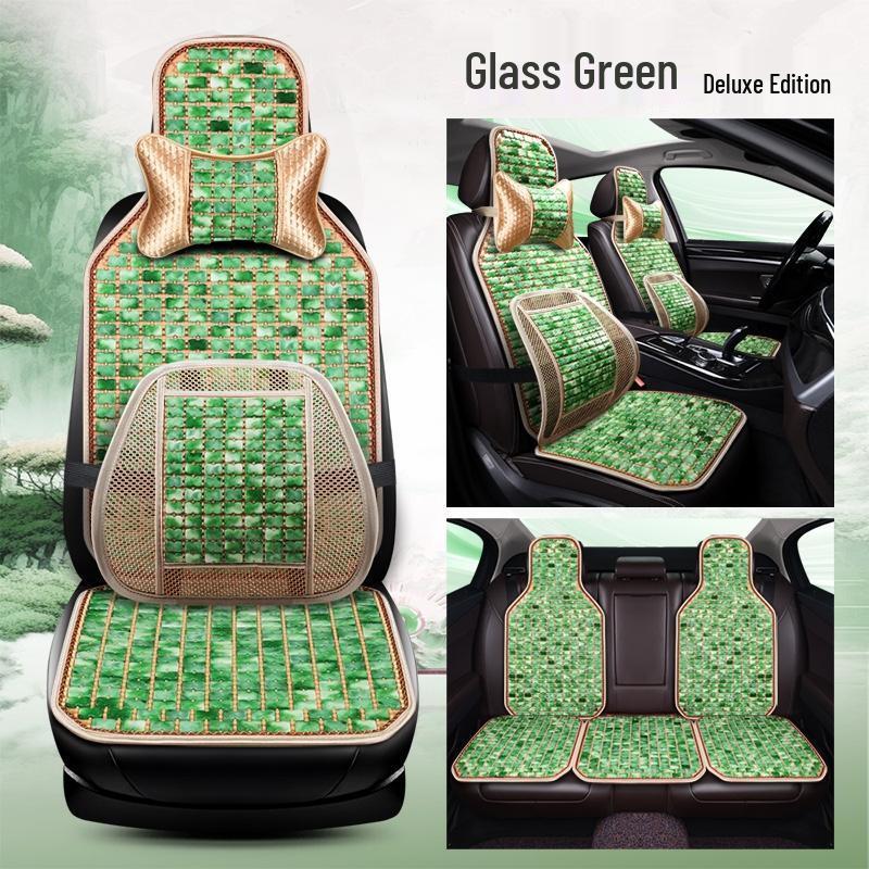 HANDUNYOU Resin Jade Summer Car Seat Cushion