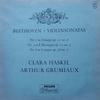LP Record LUDWIG VAN BEETHOVEN  CLARA HASKIL  Violinsonatas  No. 2 In A Major Op A00400L Philips Germany Classical Used