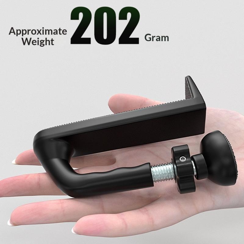 1 st bärbar dörrsäkerhetsanordning Jammare Dörrstopp Lägg till säkerhet för hotelllägenhet Kraftfull grindstoppare Resetillbehör