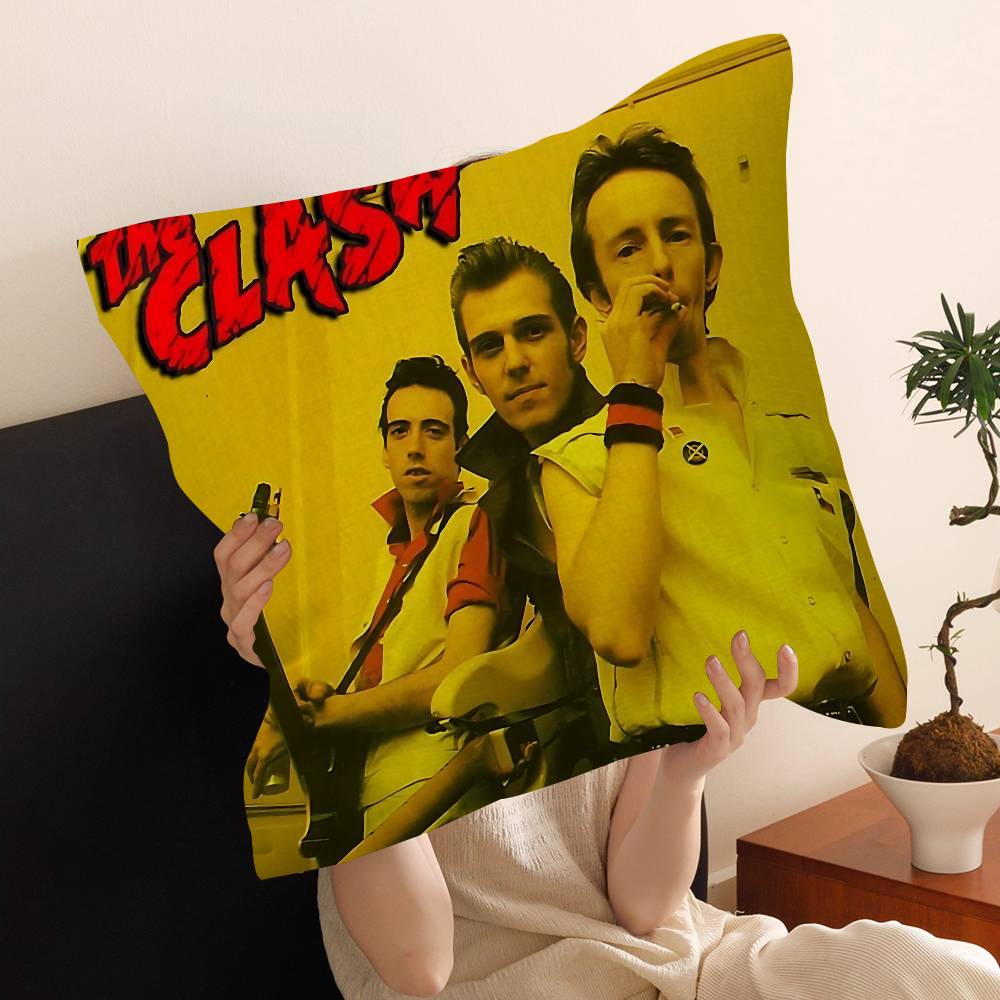 The C-Clash Band Cushion Cover Decorative Pillow Sofa Home Decor Case Pillow Cases