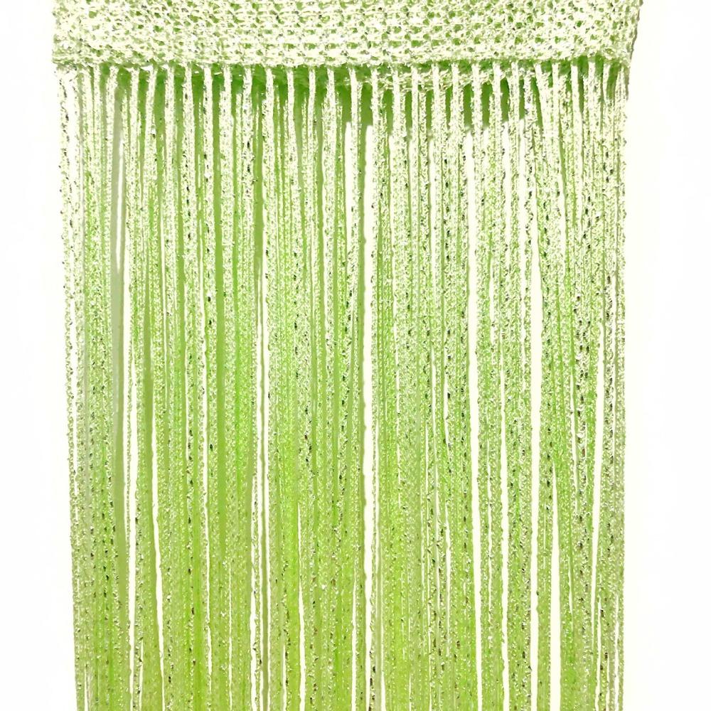 1x2m Window Door Divider Drape  for Home Living Room Cafe Interior Decorations Valance