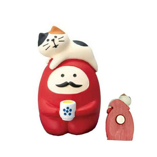 Japanese Cat Magnet: Cute Resin Sticker & Message Clip Toy for Refrigerator Decor