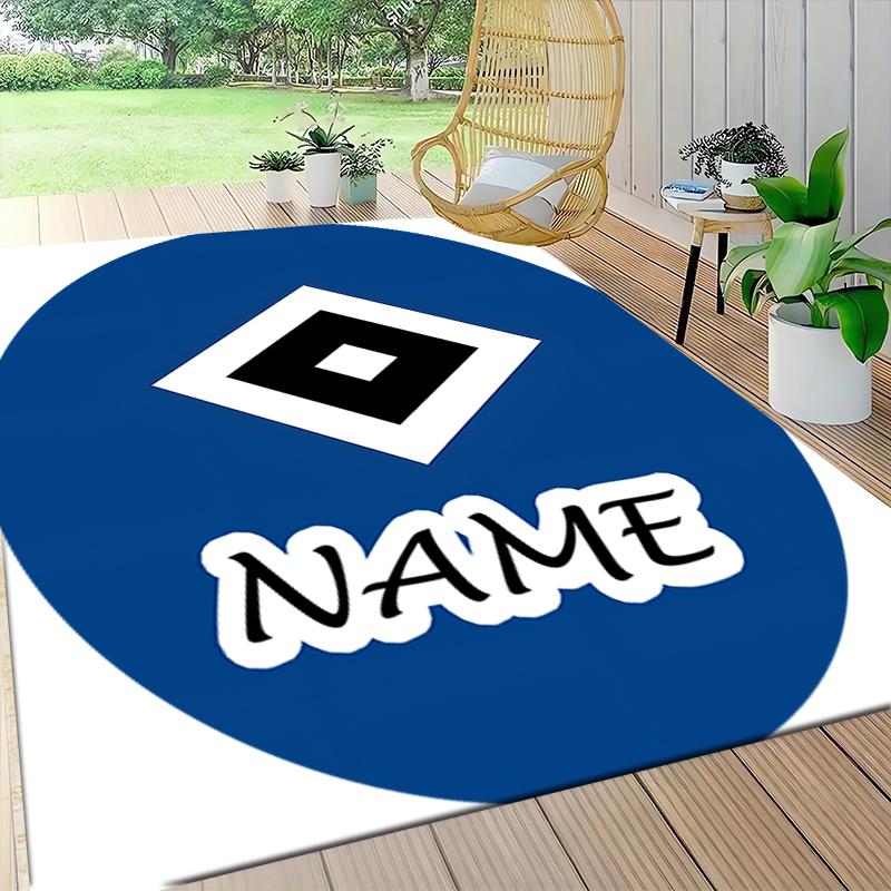 Custom Name Brentford Football Club Crest Carpet Rug Customizable Soft Washable Anti-Slip Home Living Room Sofa Mats Personalized Rug. 0909208