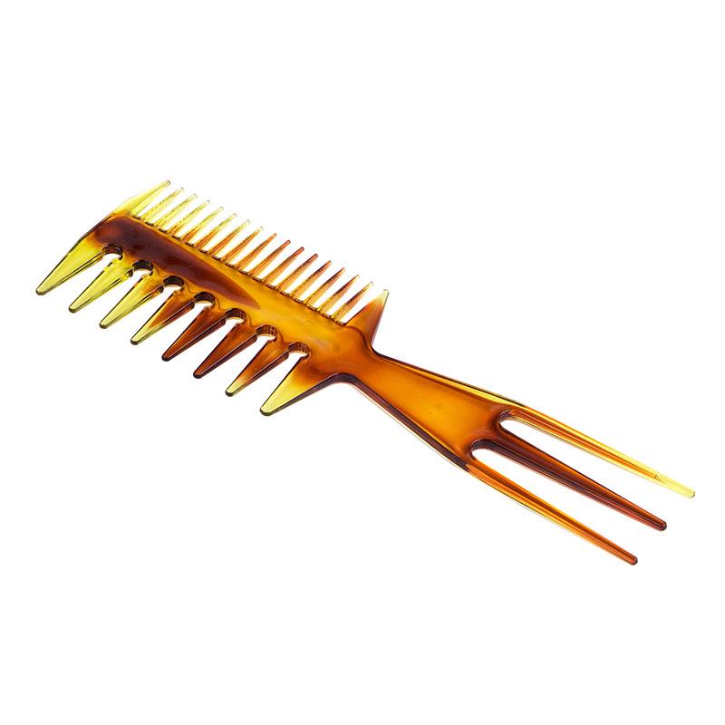 Men's 3-in-1 Black Wide Tooth Styling Comb
